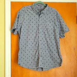 Eddie Bauer mens short sleeve button down